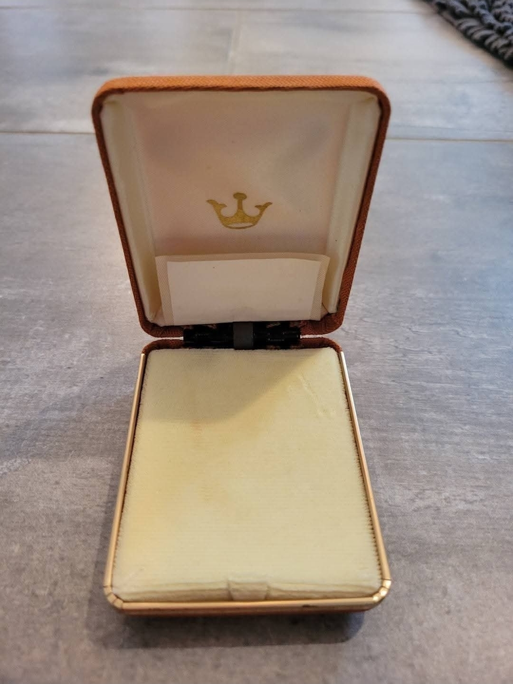 Vintage Jewelry Presentation Box for Men